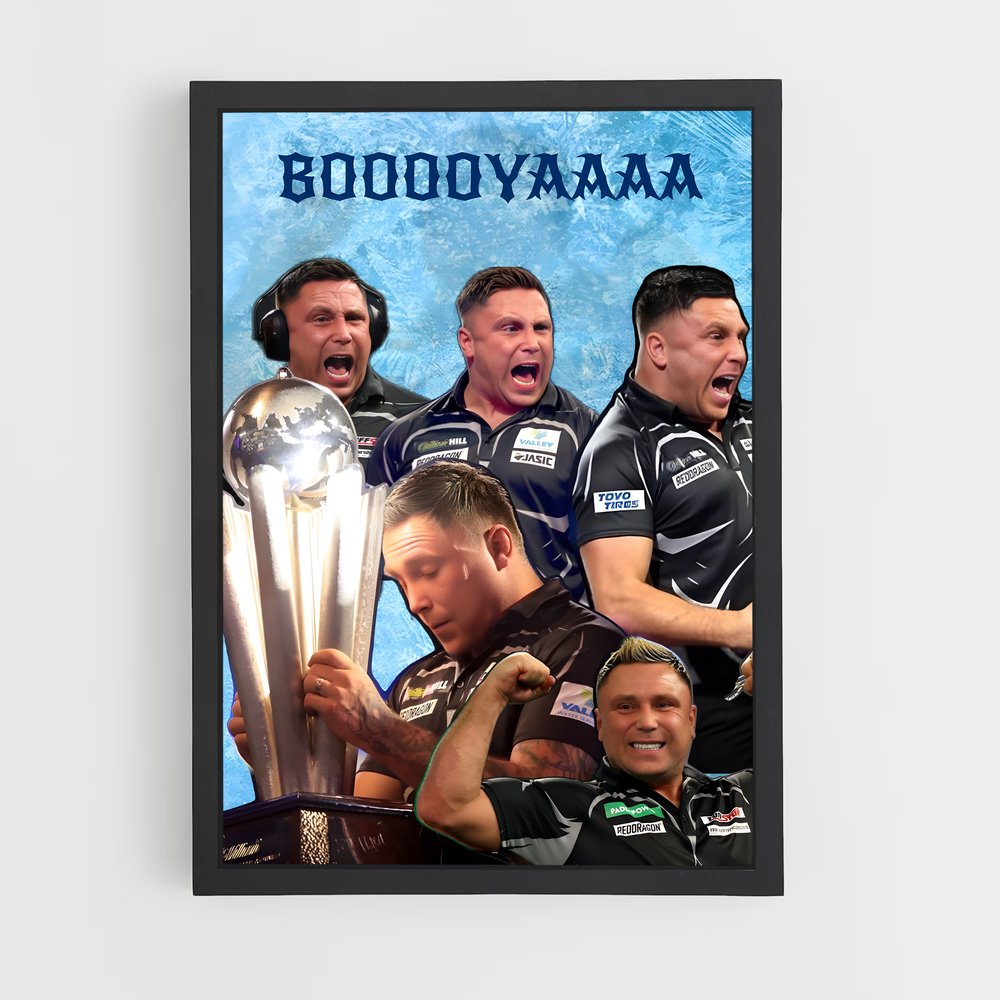 Poster All Blacks Triumph – affiche Fléchettes (vue 2)